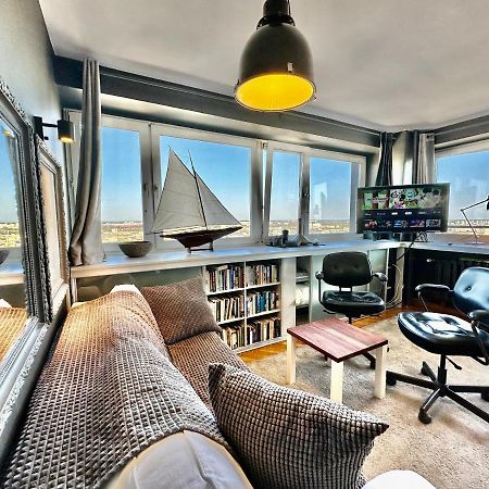 Super Apartament Grey Centrum 2X Metro Fast Wifi 300 Mbs Netflix Appletv Smarttv Spotify Panorama Miasta Varsovia Exterior foto