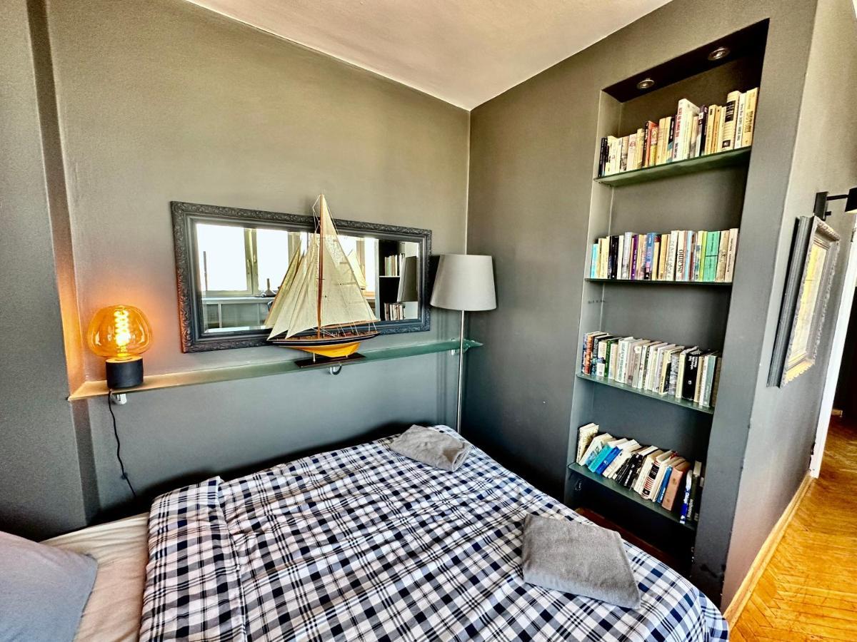 Super Apartament Grey Centrum 2X Metro Fast Wifi 300 Mbs Netflix Appletv Smarttv Spotify Panorama Miasta Varsovia Exterior foto