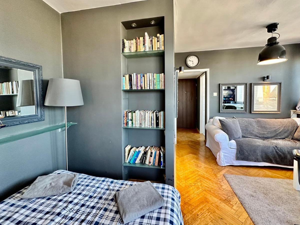 Super Apartament Grey Centrum 2X Metro Fast Wifi 300 Mbs Netflix Appletv Smarttv Spotify Panorama Miasta Varsovia Exterior foto